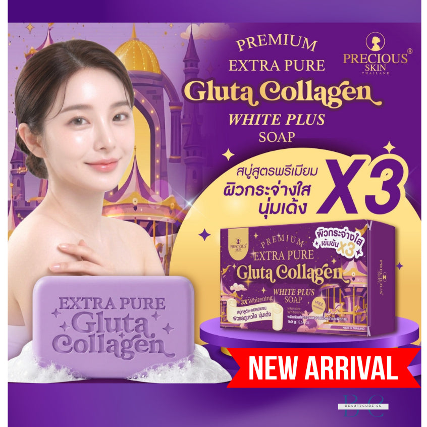 glutathione soap singapore PRECIOUS SKIN PREMIUM EXTRA PURE GLUTA COLLAGEN WHITE PLUS 160G – Beauty & Bath Dietary Supplements