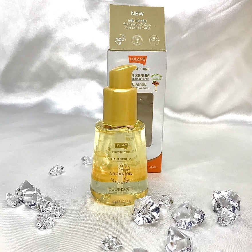 [SG INSTOCK] Lolane Intense Care Keratin Hair Serum 100% Organic 55ml
