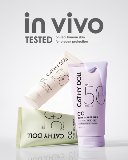 CATHY DOLL CC Body Sun Primer SPF50+ PA++++ 50ml