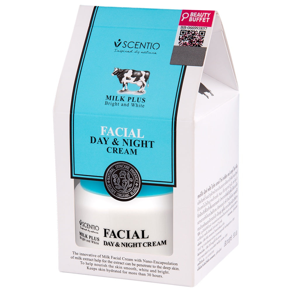 [SG INSTOCK] SCENTIO BEAUTY BUFFET MILK PLUS FACIAL DAY & NIGHT CREAM 50ML