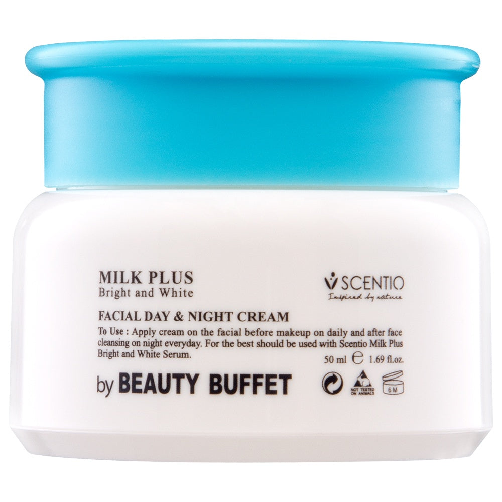 [SG INSTOCK] SCENTIO BEAUTY BUFFET MILK PLUS FACIAL DAY & NIGHT CREAM 50ML
