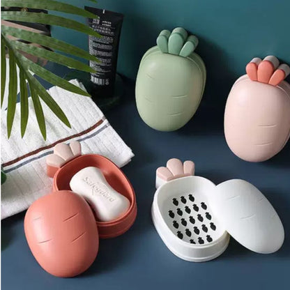 [SG INSTOCK]Carrot Soap Dish soap box  soap holder