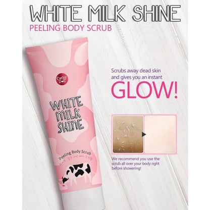 Cathy Doll White Milk Shine Peeling Body Scrub 320ml