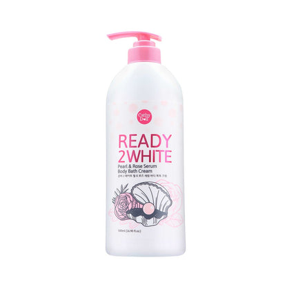 Cathy Doll Ready 2 White Pearl And Rose Serum Body Bath Cream 500ml