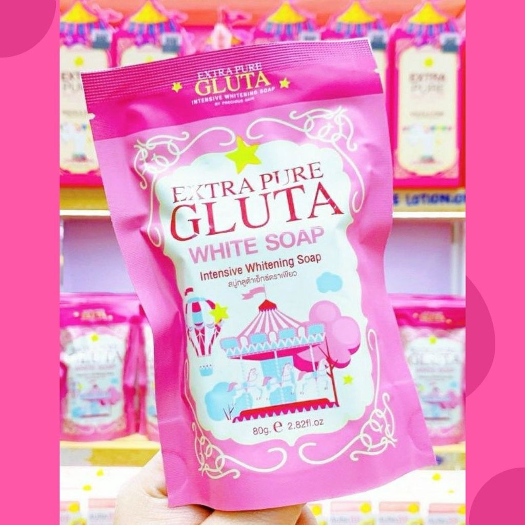 [SG INSTOCK] PRECIOUS SKIN THAILAND EXTRA PURE GLUTA WHITE SOAP 80G