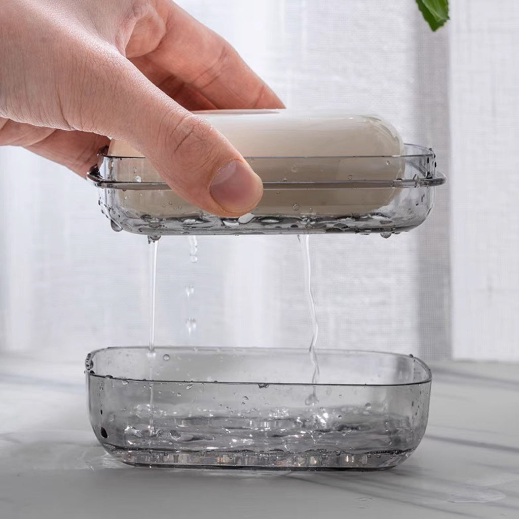 Crystal Design top Soap Dish soap box soap holder
