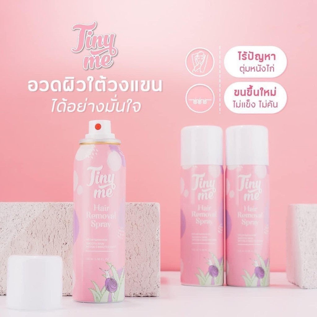 [SG INSTOCK] New Packaging TINY ME Hair Removal Spray Smooth Skin Within 5 Minutes Fast 100ml