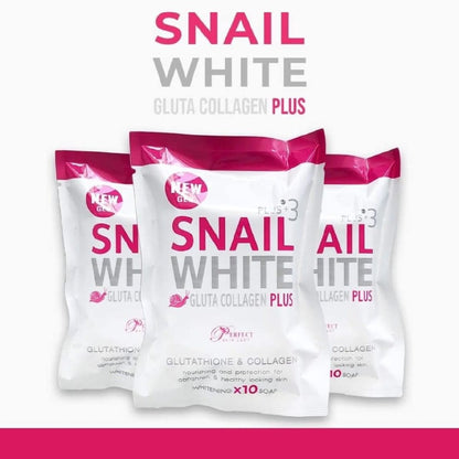 [SG INSTOCK] Perfect Skin Lady Snail White Gluta Collagen Plus X10 Whitening Soap