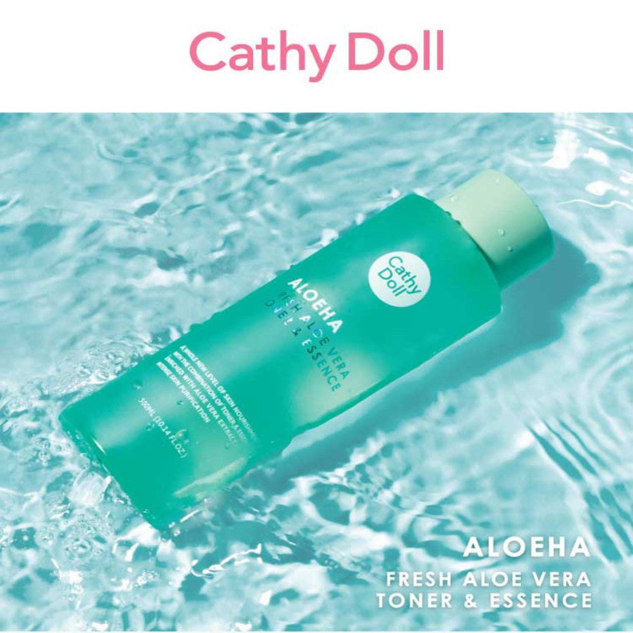 Cathy Doll Aloe Ha Fresh Aloe Vera Toner And Essence 300 ml