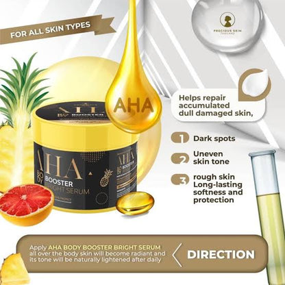 [SG INSTOCK] PRECIOUS SKIN THAILAND AHA BOOSTER BODY BRIGHT SERUM 500ML