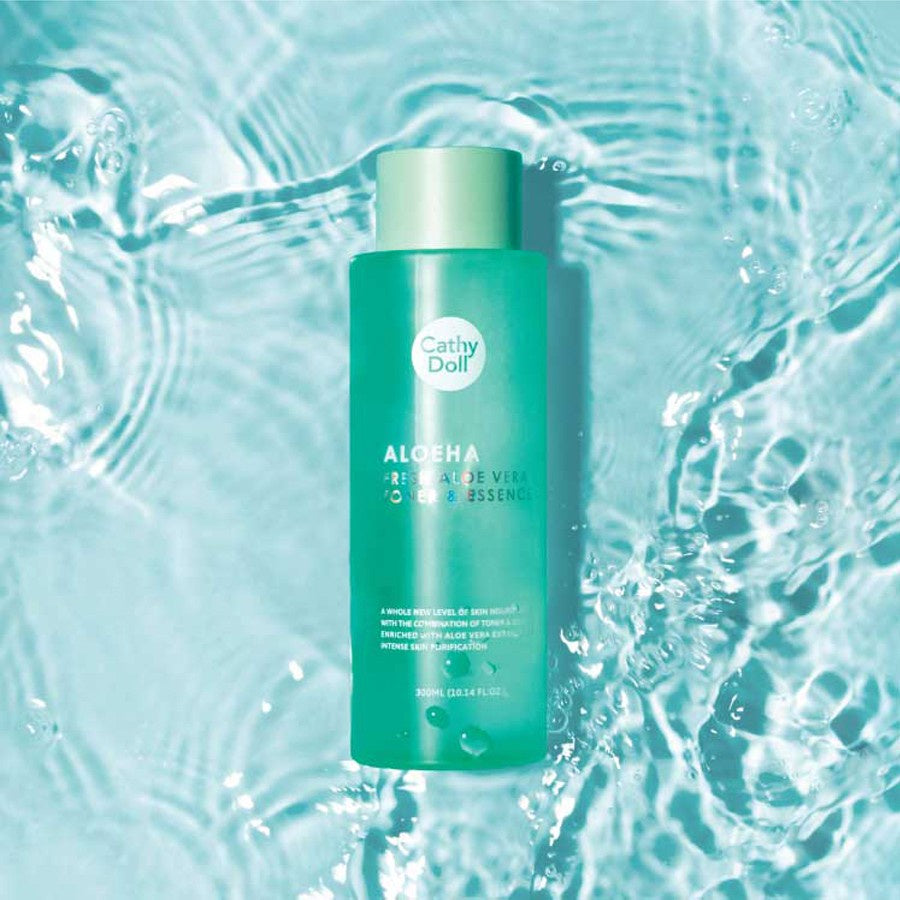 Cathy Doll Aloe Ha Fresh Aloe Vera Toner And Essence 300 ml
