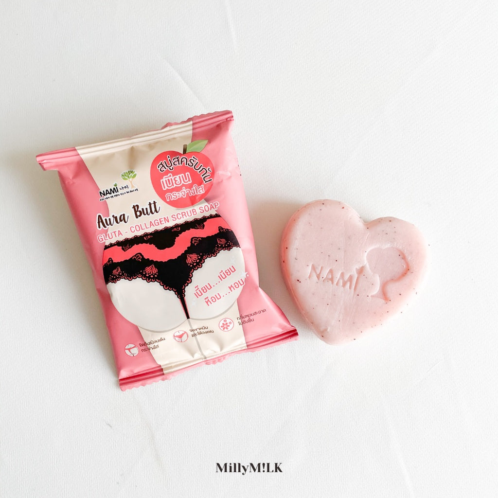🔥[SG INSTOCK]NAMI Aura Butt Gluta Collagen Scrub Soap