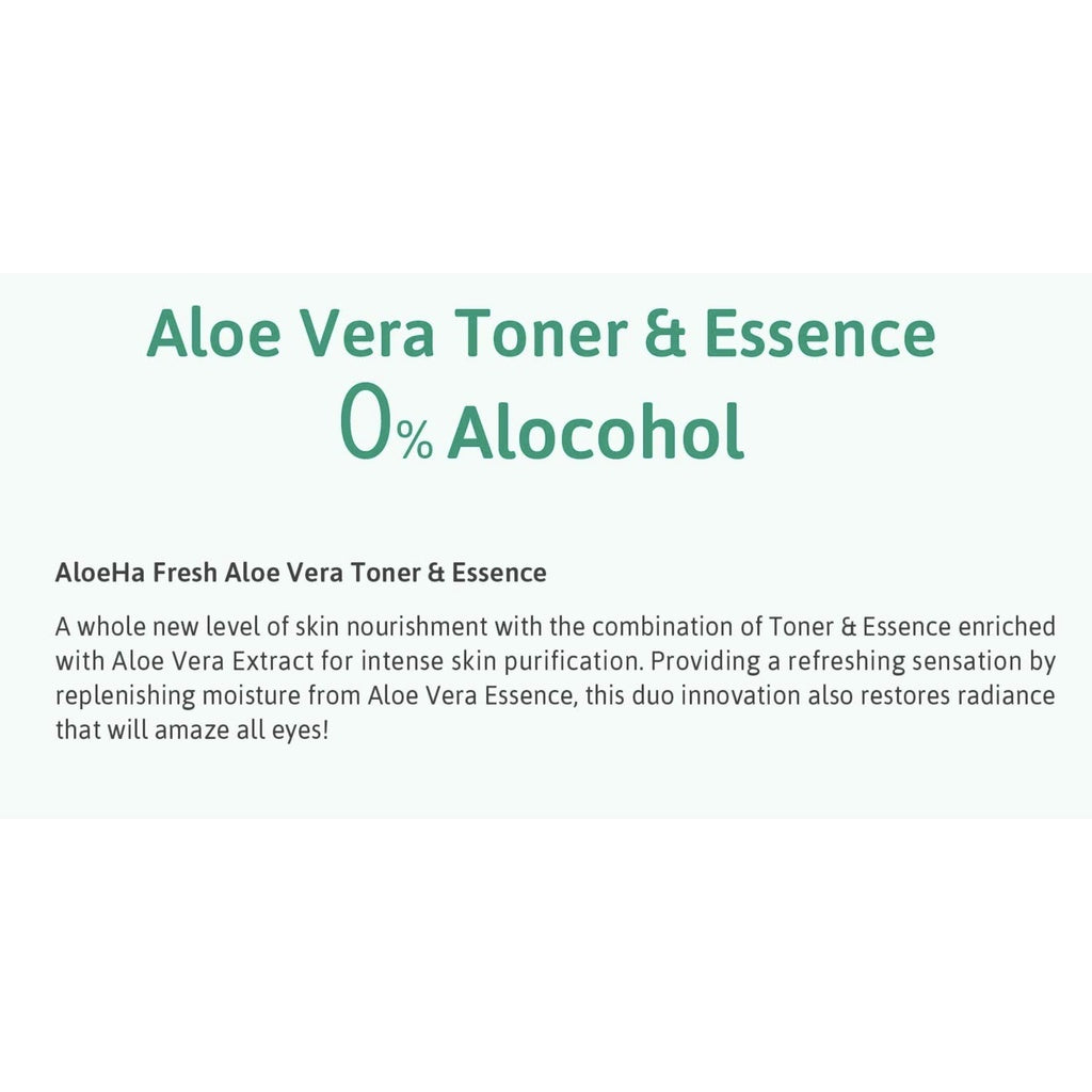 Cathy Doll Aloe Ha Fresh Aloe Vera Toner And Essence 300 ml