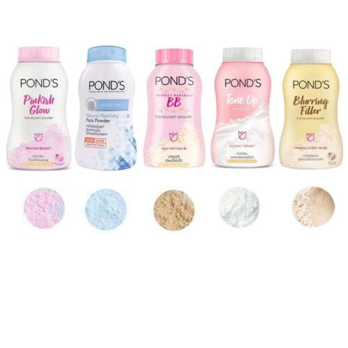 [SG INSTOCK] POND'S  3D HYA Korean Glow, BB, Blurring Filler, Oil Control , Pinkish White Glow Translucent Powder 50G