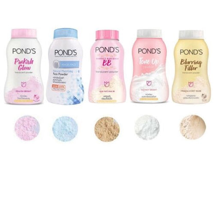 [SG INSTOCK] POND'S  3D HYA Korean Glow, BB, Blurring Filler, Oil Control , Pinkish White Glow Translucent Powder 50G