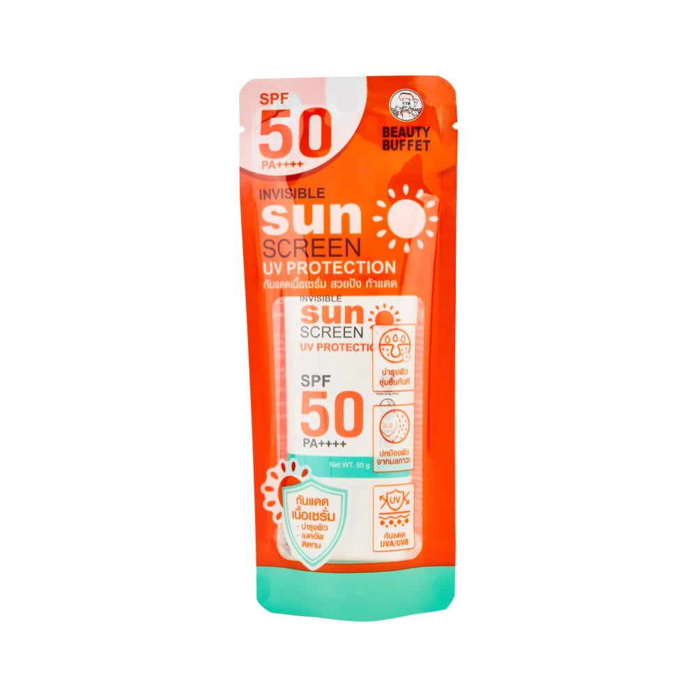 [SG INSTOCK]  BEAUTY BUFFET Invisible Sun Screen UV Protection SPF 50 PA+++ 50g