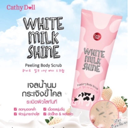 Cathy Doll White Milk Shine Peeling Body Scrub 320ml