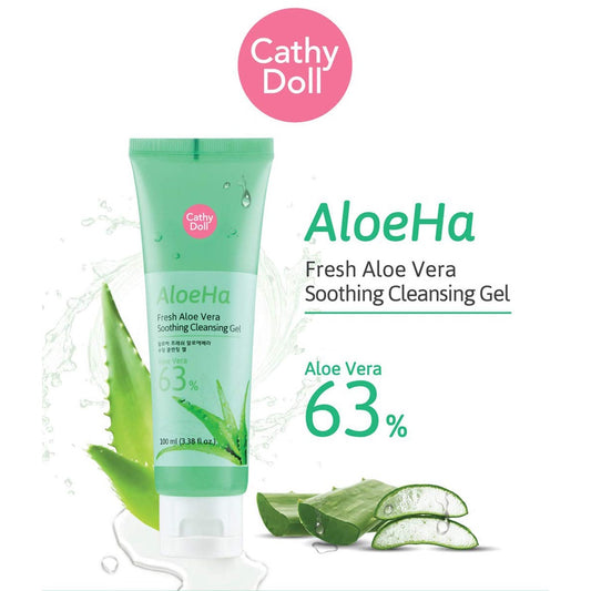 Cathy Doll Aloeha Fresh Aloe Vera Soothing Cleansing Gel 120 ml