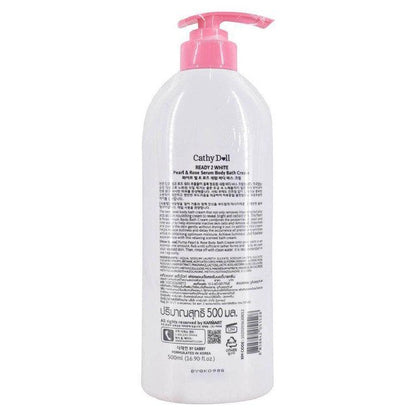 Cathy Doll Ready 2 White Pearl And Rose Serum Body Bath Cream 500ml