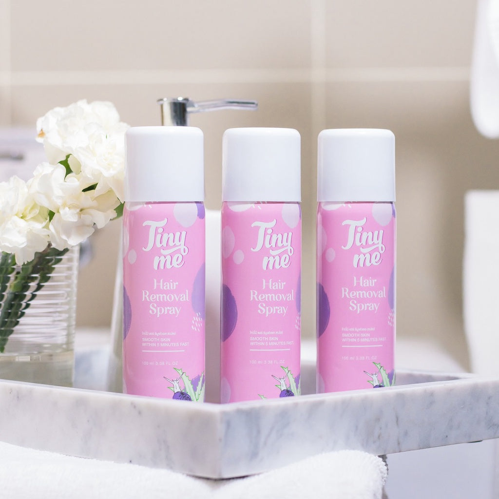 [SG INSTOCK] New Packaging TINY ME Hair Removal Spray Smooth Skin Within 5 Minutes Fast 100ml