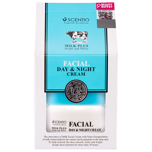 [SG INSTOCK] SCENTIO BEAUTY BUFFET MILK PLUS FACIAL DAY & NIGHT CREAM 50ML