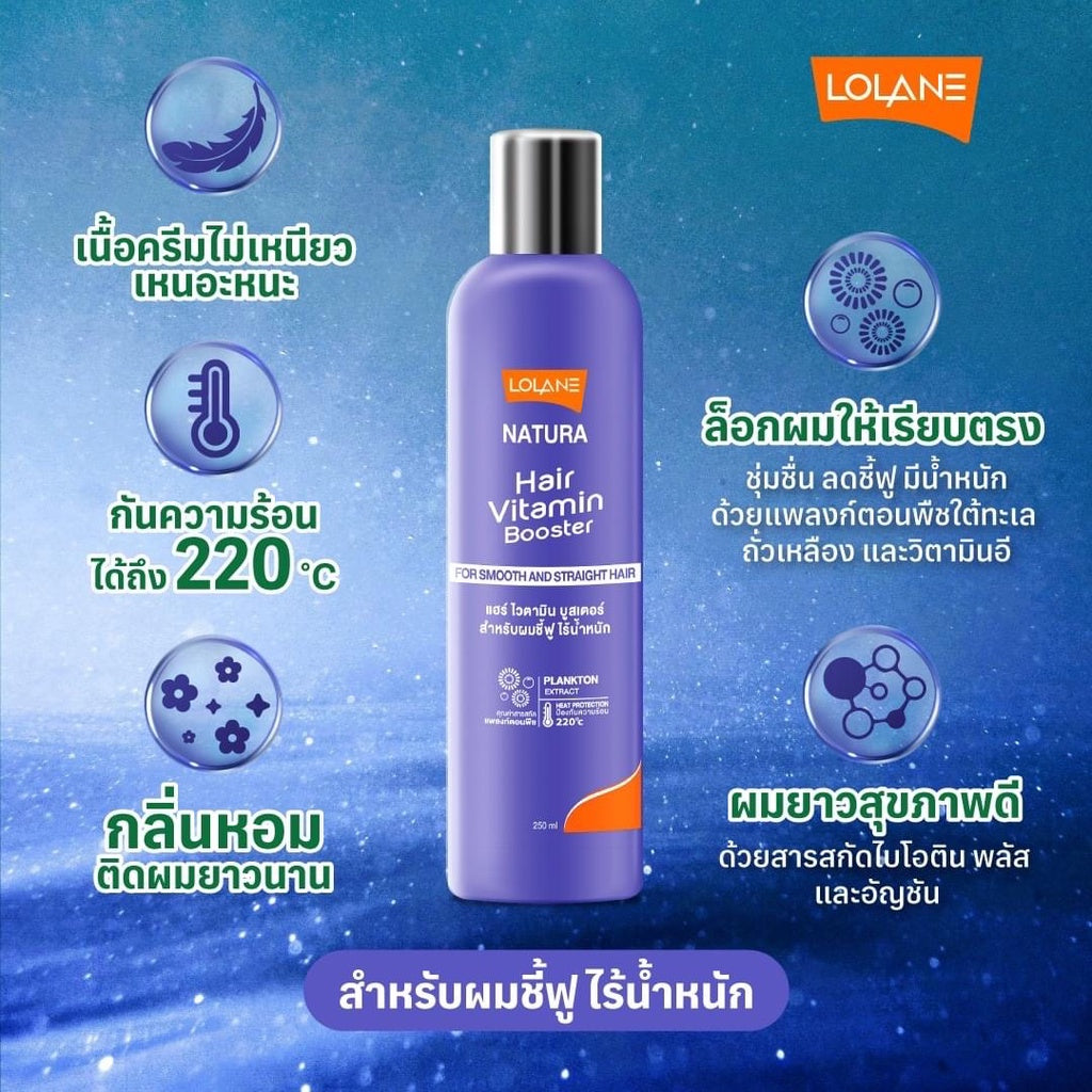 Lolane Natura Hair Vitamin Booster 100ml/250ml