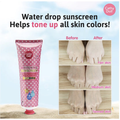 Cathy Doll L-Glutathione Magic Cream SPF50 PA+++138ml