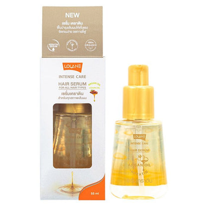 [SG INSTOCK] Lolane Intense Care Keratin Hair Serum 100% Organic 55ml