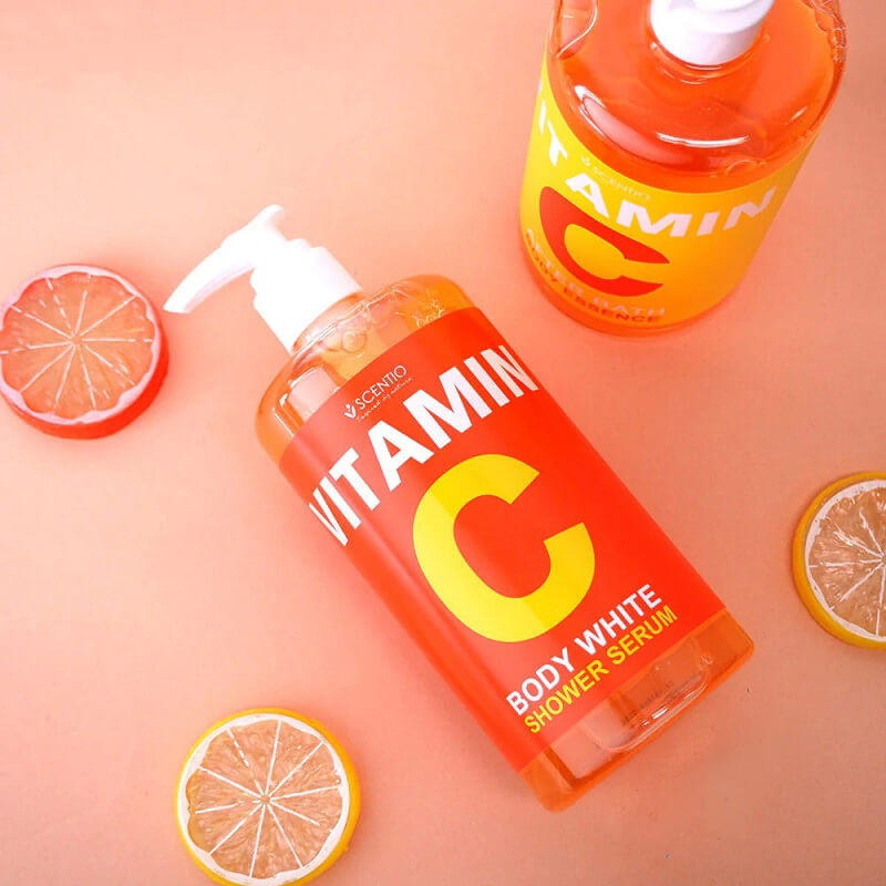 [SG INSTOCK] Beauty Buffet Vitamin C After Bath Body Essence & Body White Shower Serum 450ml