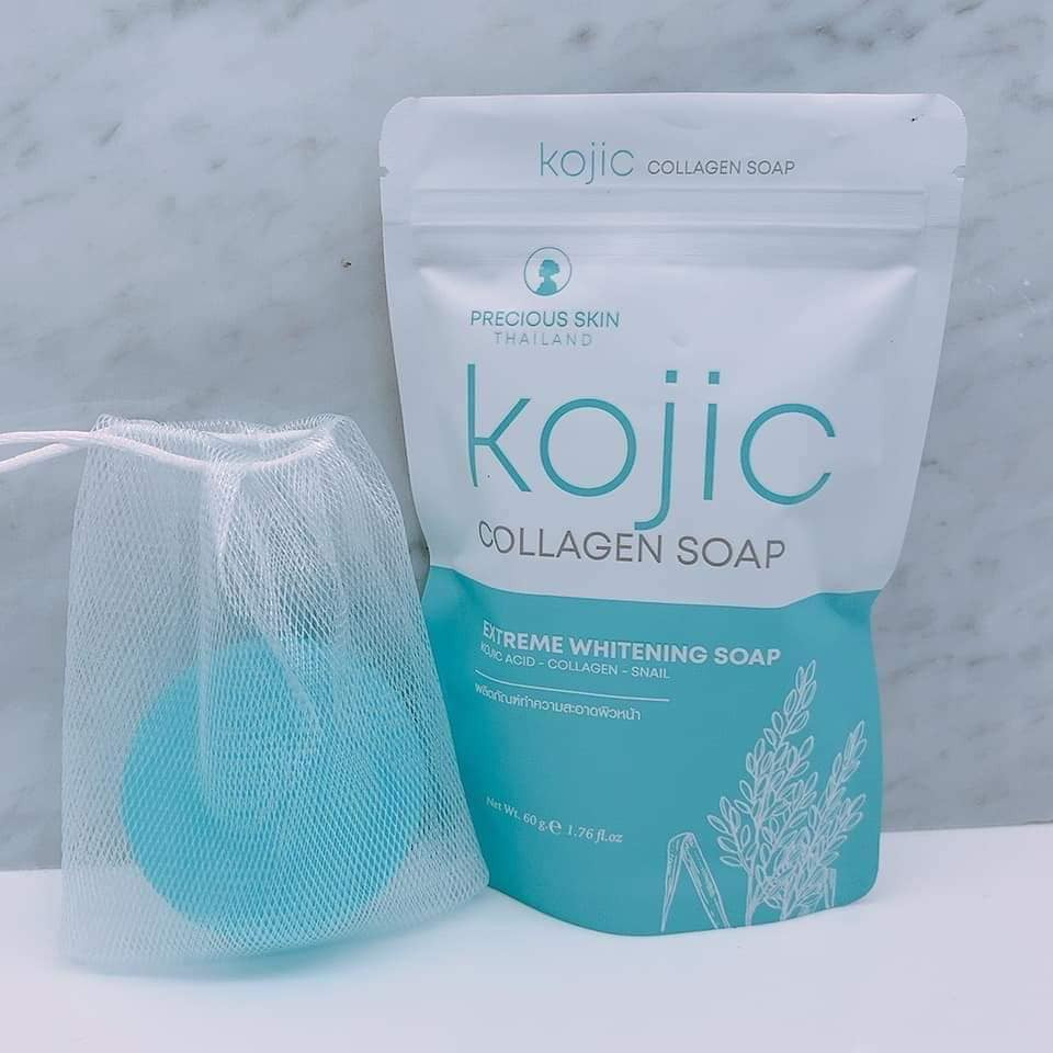[SG INSTOCK] PRECIOUS SKIN THAILAND KOJIC COLLAGEN SOAP