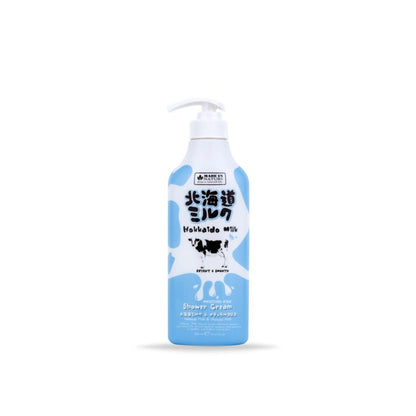 [SG INSTOCK] MADE IN NATURE HOKKAIDO MILK MOISTURE RICH SHOWER CREAM 450 ML