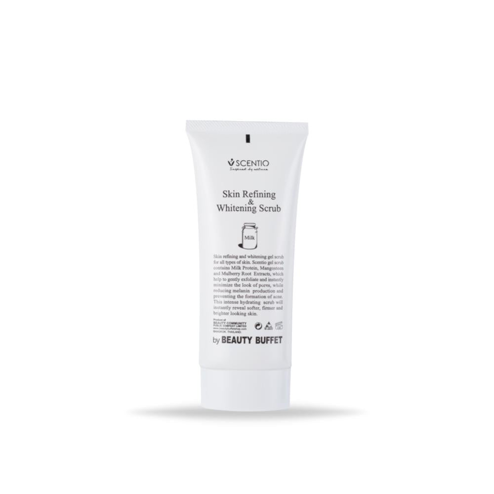 [SG INSTOCK] SCENTIO MILK PLUS SKIN REFINING & WHITENING SCRUB 100 ML