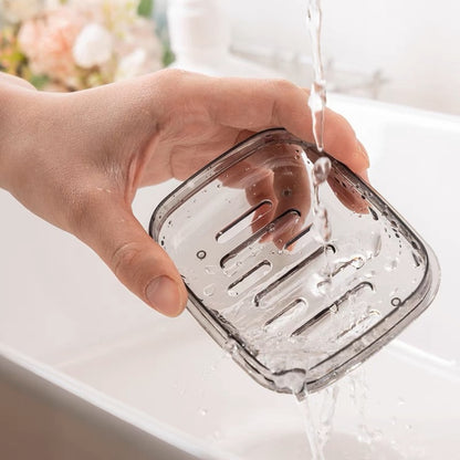 Crystal Design top Soap Dish soap box soap holder