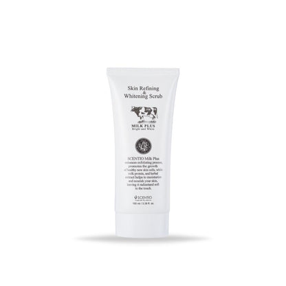 [SG INSTOCK] SCENTIO MILK PLUS SKIN REFINING & WHITENING SCRUB 100 ML