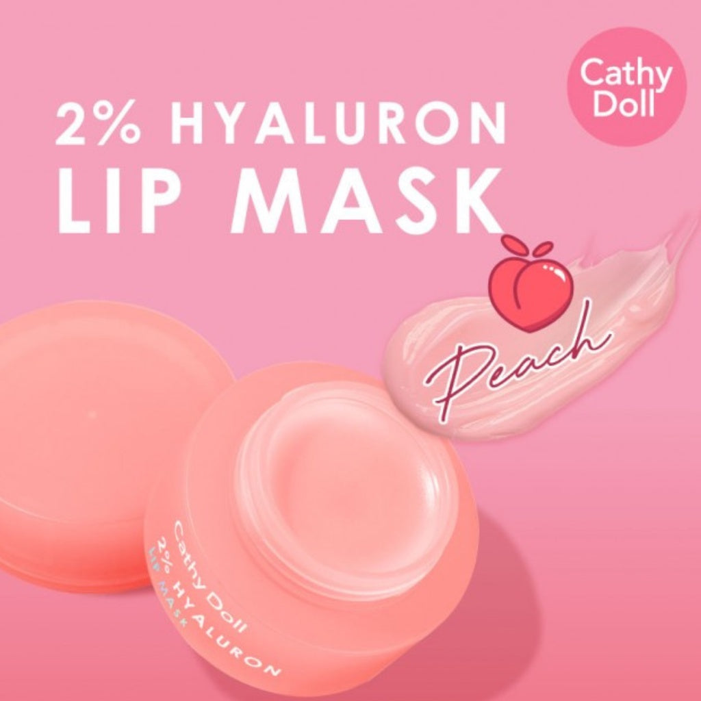 [SG INSTOCK] CATHY DOLL 2% HYALURON, 2% VIT C  LIP MASK 4.5G