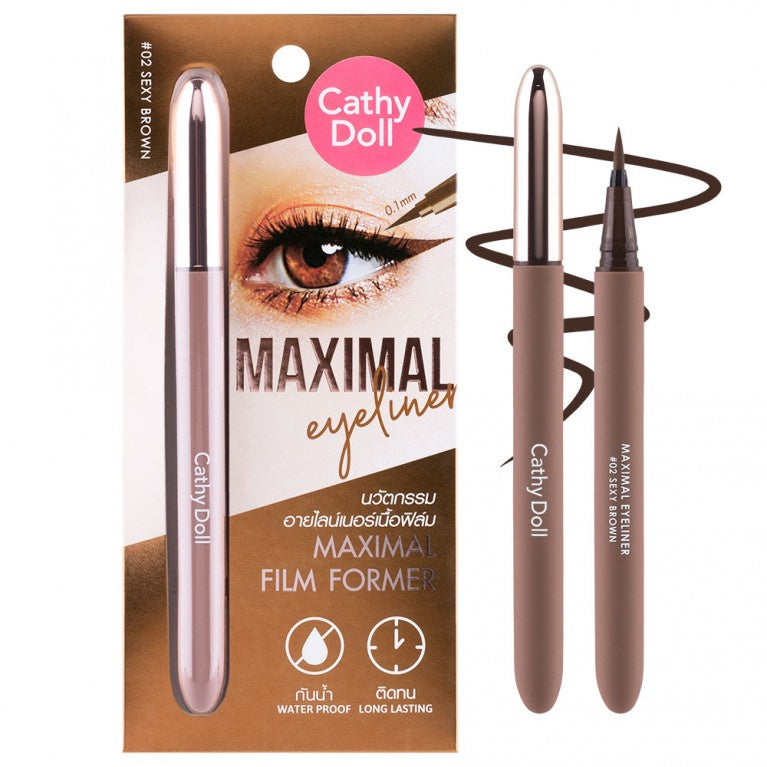 [SG INSTOCK] CATHY DOLL MAXIMAL EYELINER 0.7ML