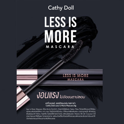 [SG INSTOCK] CATHY DOLL LESS IS MORE MASCARA 8G