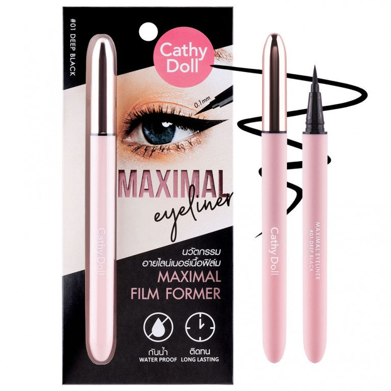[SG INSTOCK] CATHY DOLL MAXIMAL EYELINER 0.7ML