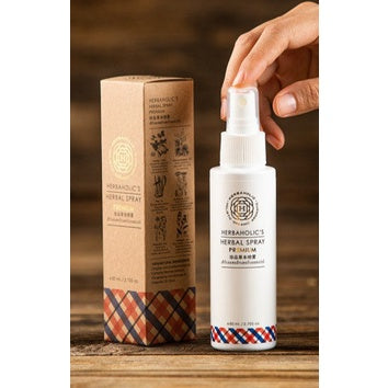 [SG INSTOCK] HERBAHOLIC'S PREMIUM HERBAL SPRAY ORIGINAL/LAVENDER/PEACH 80ML