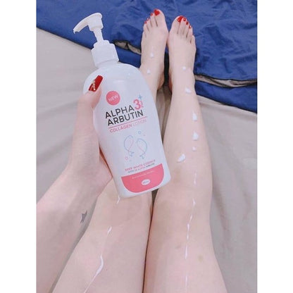 [SG INSTOCK] PRECIOUS SKIN THAILAND ALPHA ARBUTIN 3 PLUS COLLAGEN LOTION 495ML