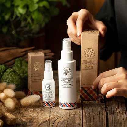 [SG INSTOCK] HERBAHOLIC'S PREMIUM HERBAL SPRAY ORIGINAL/LAVENDER/PEACH 80ML