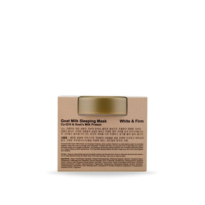 [SG INSTOCK] MADE IN NATURE GOAT MILK WHITE&FIRM SLEEPING MASK 100 G
