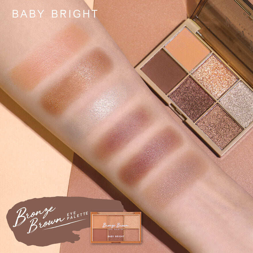 [SG INSTOCK] BABY BRIGHT EYE PALETTE 0.7G X 6COLORS