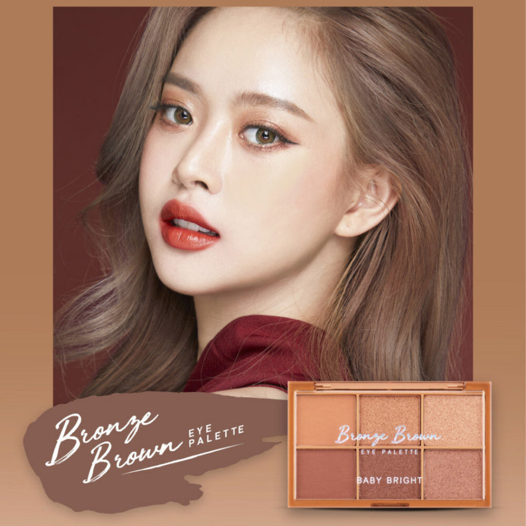 [SG INSTOCK] BABY BRIGHT EYE PALETTE 0.7G X 6COLORS