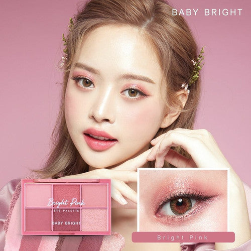 [SG INSTOCK] BABY BRIGHT EYE PALETTE 0.7G X 6COLORS