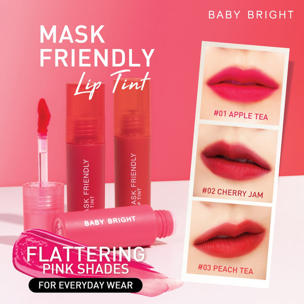 [SG INSTOCK]BABY BRIGHT MASK FRIENDLY LIP TINT 2.5G