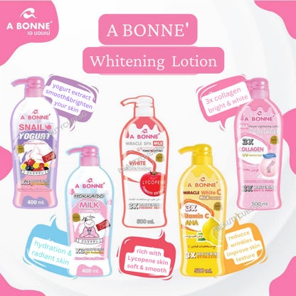 [SG INSTOCK] A BONNE' WHITENING BODY LOTION 500ML