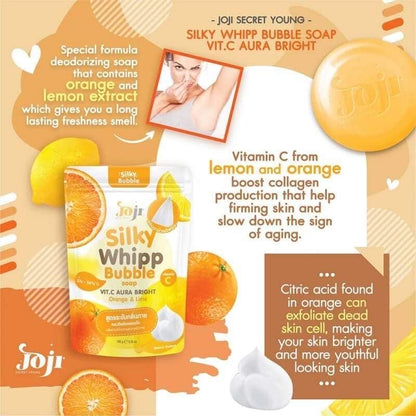 [SG INSTOCK]Joji Secret Young Silky Whipp Bubble Soap,Spa Bubble Soap 100G