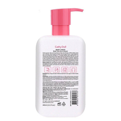 [SG INSTOCK] CATHY DOLL READY 2 WHITE BODY TONE UP IN SHOWER 400ML