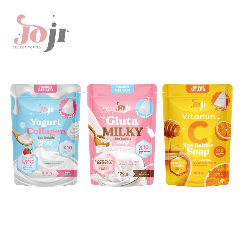 [SG INSTOCK]Joji Secret Young Silky Whipp Bubble Soap,Spa Bubble Soap 100G